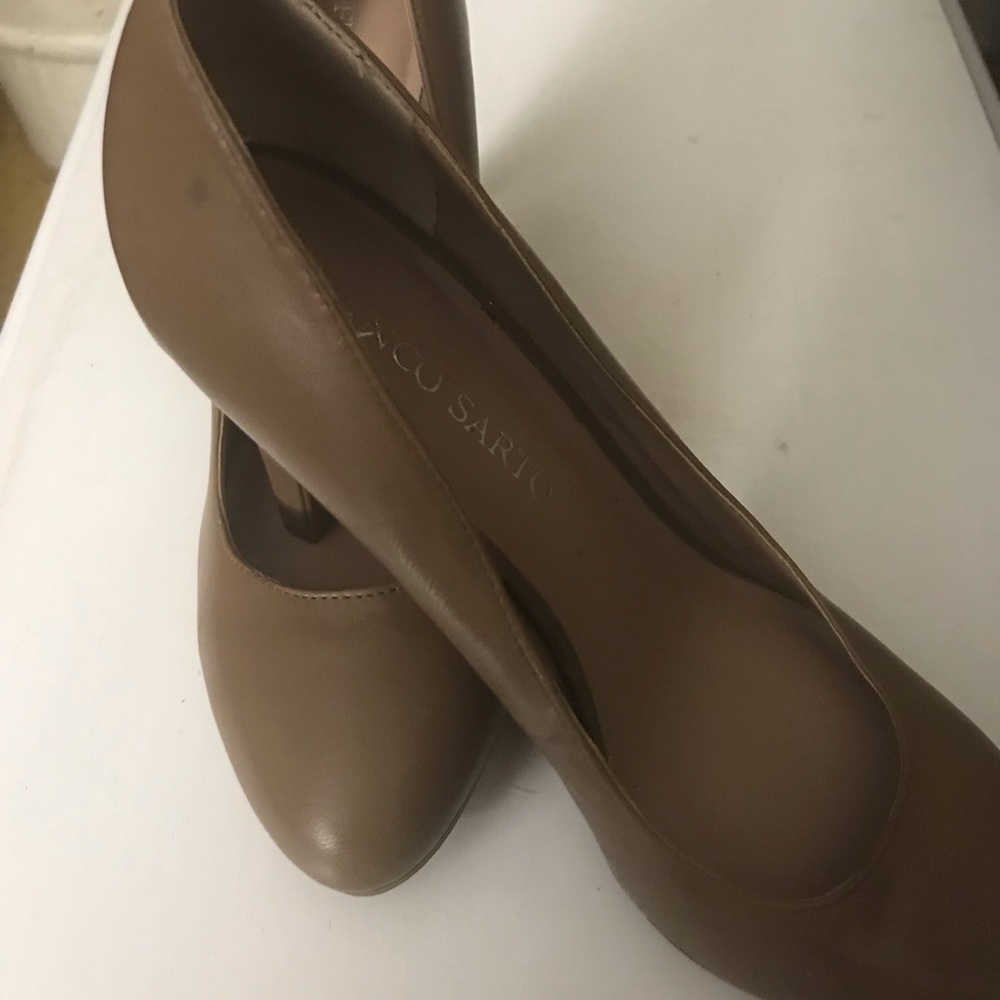 Franco Sarto Brown Heels
